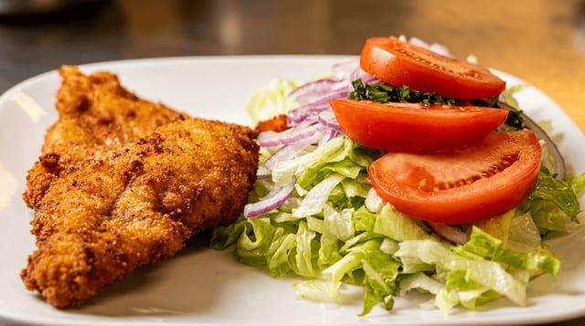 Milanesa de Pollo.
