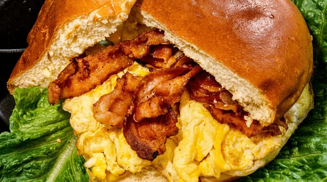 Bacon, Egg & Cheese.